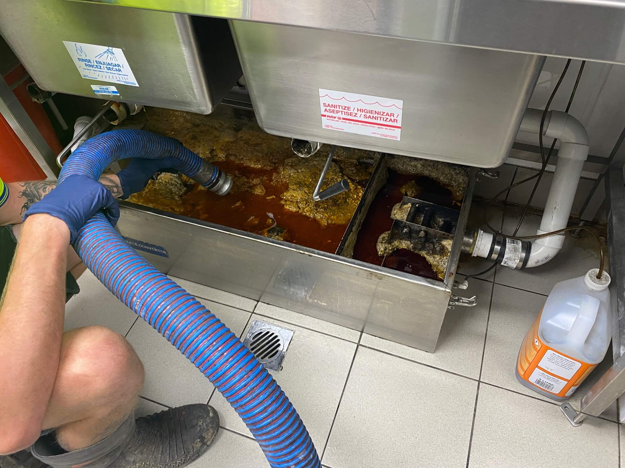 Grease Trap Cleaning in Marquette