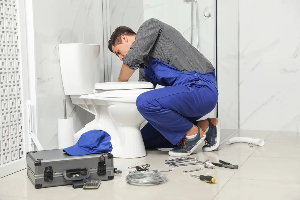 Toilet Installation in Marquette