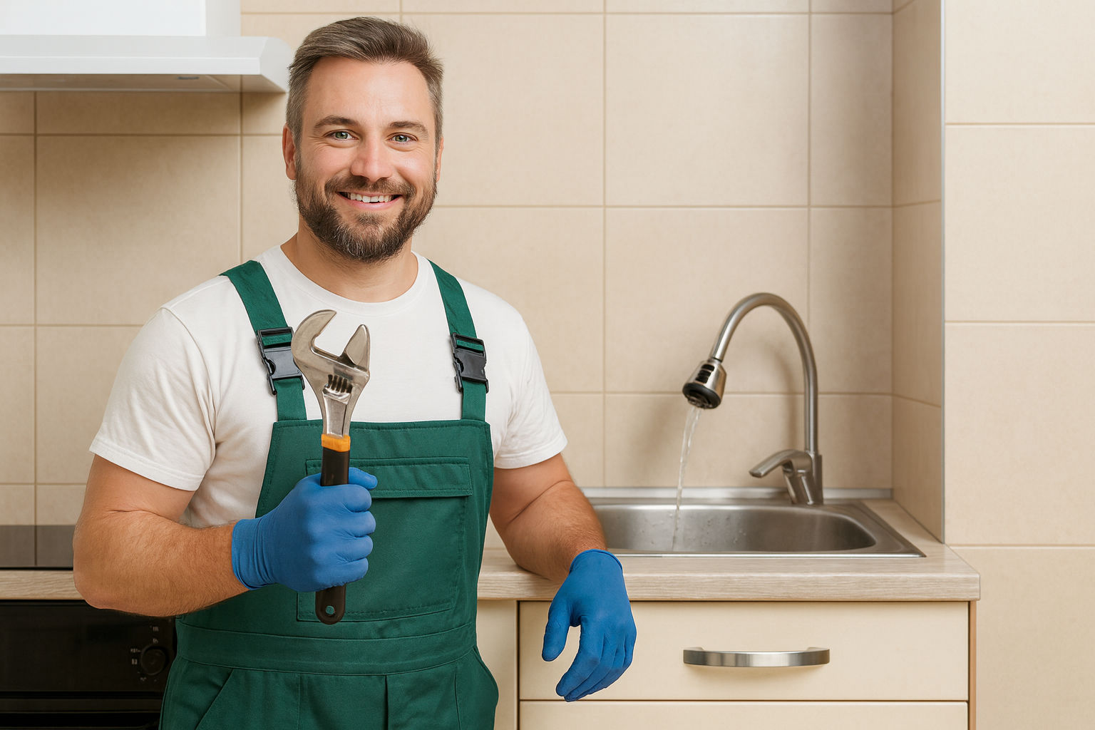 Contact a plumber in Marquette